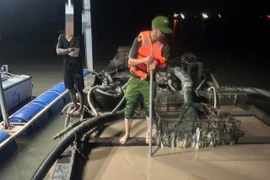 Bắt giữ nhiều phương tiện vận chuyển, tàng trữ cát lậu