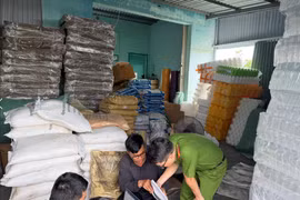 Đột kích cơ sở sản xuất phân bón không phép ở Khánh Hoà
