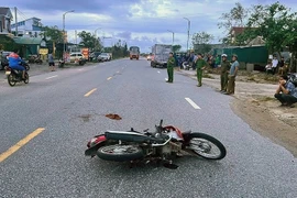 Khởi tố tài xế tông cụ ông ở Hà Tĩnh tử vong