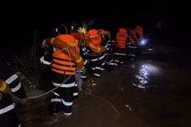 Tìm thấy thi thể học sinh bị nước lũ cuốn trôi ở Quảng Trị