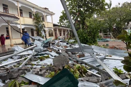 Hà Tĩnh tan hoang sau bão số 10 Bualoi