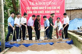 Hỗ trợ xây dựng 7 căn nhà cho đồng bào dân tộc Chứt ở Hà Tĩnh