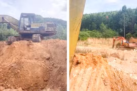 Bắt nhóm đối tượng khai thác đất trái phép ở Gia Lai