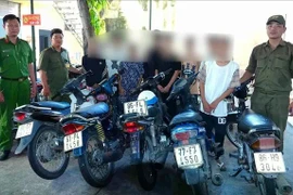 Bắt nhóm 'tuổi teen' chuyên trộm xe máy ở Bình Thuận