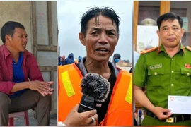 Tặng bằng khen cho 3 cá nhân cứu sống thuyền viên gặp nạn ở Quảng trị