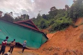 Mưa lớn kéo dài, xã biên giới ở Nghệ An thiệt hại nặng nề