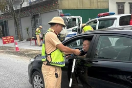 Hà Tĩnh xử lý 51 tài xế 'dính cồn' trong một ngày