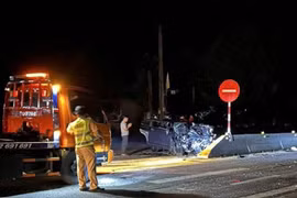 Tai nạn nghiêm trọng khiến 2 bố con tử vong ở Hà Tĩnh