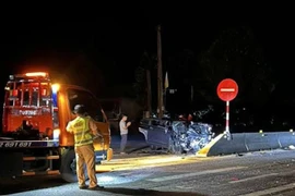 Tai nạn nghiêm trọng khiến 2 bố con tử vong ở Hà Tĩnh