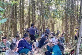 Phát hiện bộ xương người trong rừng ở Quảng Trị