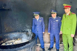 Phát hiện lò chế biến mỡ bẩn tại Hà Tĩnh