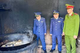 Phát hiện lò chế biến mỡ bẩn tại Hà Tĩnh