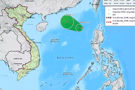 Ngày 9/8, Bắc Bộ nắng nóng gay gắt, áp thấp nhiệt đới trên Biển Đông