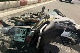 Ô tô tải va chạm xe máy, một người tử vong