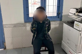 Bắt 'nóng' đối tượng đâm tài xế xe ôm, cướp tài sản ở An Giang