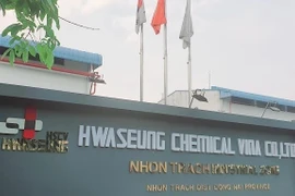 Công ty Hwaseung Chemical Việt Nam bị xử phạt 85 triệu đồng