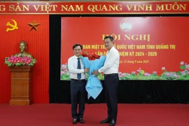Ủy ban MTTQ Việt Nam tỉnh Quảng Trị có tân Chủ tịch