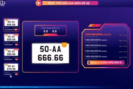 Biển số “siêu vip” 88A-888.88 chuẩn bị lên sàn đấu giá