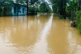 Mưa lớn khiến nhiều địa phương ở Quảng Trị bị ngập lụt, chia cắt cục bộ