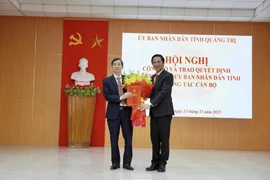 Ông Nguyễn Hoài Nam giữ chức Chánh Thanh tra tỉnh Quảng Trị