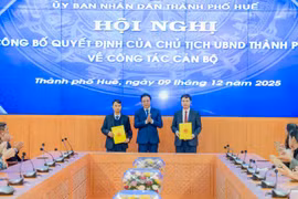 Ông Nguyễn Quang Huy làm Chánh Thanh tra TP. Huế