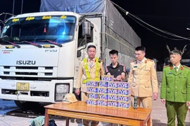 Bắt 2 đối tượng vận chuyển hơn 42 kg pháo nổ lậu