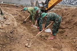 Phát hiện, quy tập 2 hài cốt liệt sĩ ở Quảng Trị