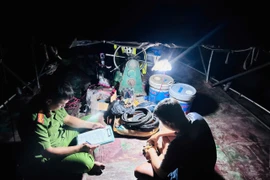 Phát hiện nhiều vụ khai thác, tàng trữ cát trái phép ở Vĩnh Long