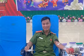 Ba cán bộ Công an kịp thời hiến máu cứu sống bệnh nhân nguy kịch