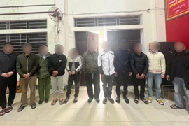 Triệt phá ổ nhóm đánh bạc, bắt giữ 11 đối tượng