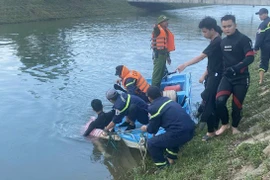 Đã tìm thấy thi thể nam sinh đuối nước tử vong khi tắm kênh thuỷ lợi