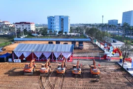 Đồng loạt khởi công, khởi động 6 dự án lớn ở Hà Tĩnh 