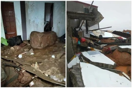 Sạt lở núi ở Hà Tĩnh, nhiều trang trại, nhà dân bị vùi lấp 