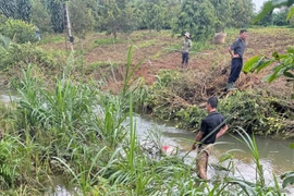 Phát hiện người phụ nữ tử vong dưới suối ở Lâm Đồng