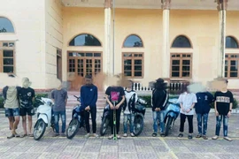 Bắt nóng nhóm đối tượng vô cớ đánh người ở khu di tích Ngã ba Đồng Lộc