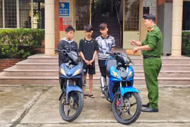 Tóm gọn nhóm “sửu nhi” trộm 2 xe máy Exciter ở Đà Nẵng