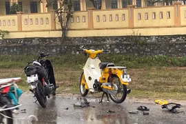 Va chạm giao thông, 3 học sinh ở Quảng Trị thương vong