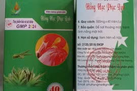 Viên giảm cân Hồng Hạc Phục Linh chứa chất cấm nguy hại sao?