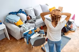 Bí quyết ứng xử khi chồng quá bừa bộn