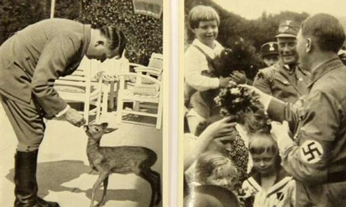 Hình ảnh khác lạ chưa từng biết về trùm phát xít Hitler