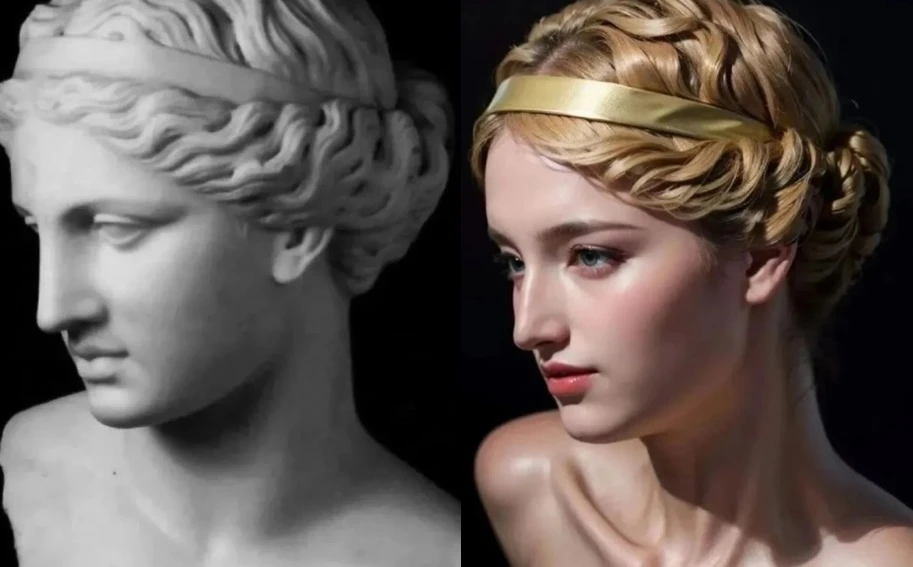 Dùng AI phục dựng nữ thần Venus, Vua David, bất ngờ dung mạo