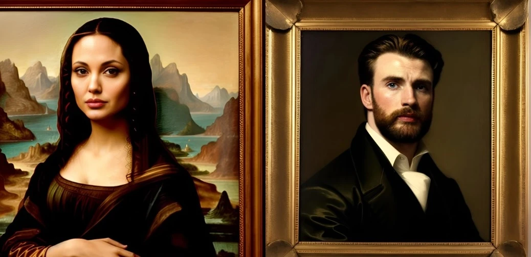 "Phù phép" chân dung người nổi tiếng bằng AI, bất ngờ dung mạo 