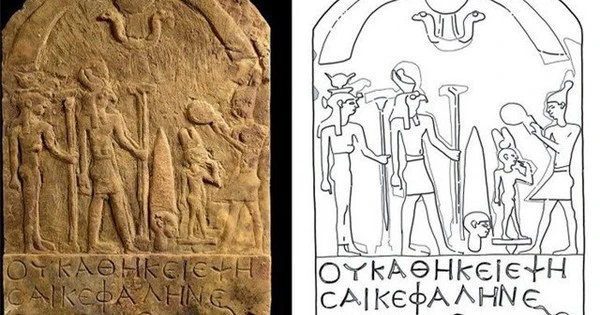 Phát hiện dòng chữ bí ẩn, chim ưng không đầu trong đền cổ Ai Cập