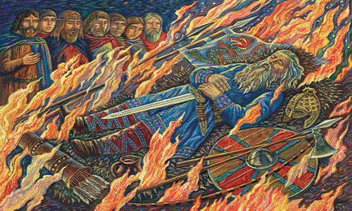 Giải mã phong tục ma chay kỳ lạ của người Viking