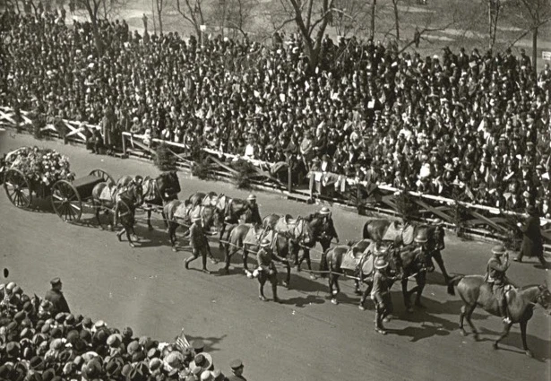 Ảnh hiếm diễu hành mừng chiến thắng Thế chiến 1 ở Mỹ