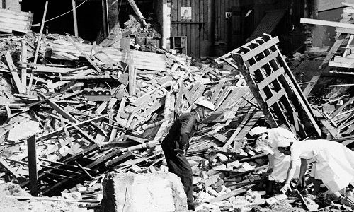 Ảnh: Thành phố London bị phát xít Đức dội bom năm 1940