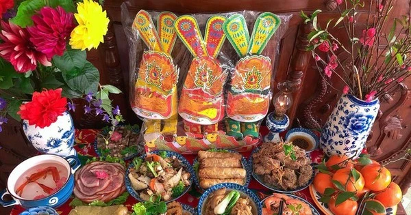 Cúng ông Công ông Táo cỗ chay hay cỗ mặn?