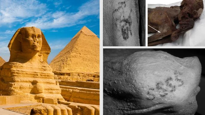 Vì sao người Ai Cập cổ đại mê mẩn việc xăm mình?