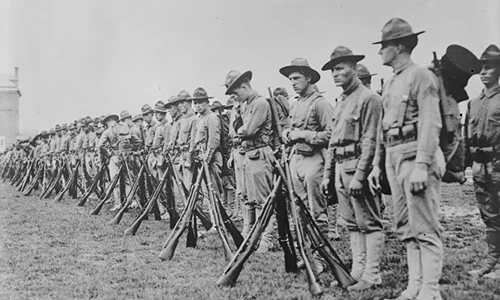 Chùm ảnh hiếm quân đội Mỹ trong Chiến tranh thế giới 1