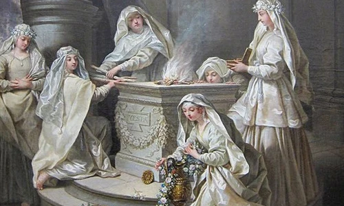 Hé lộ cuộc sống lạ lùng của các gái trinh La Mã